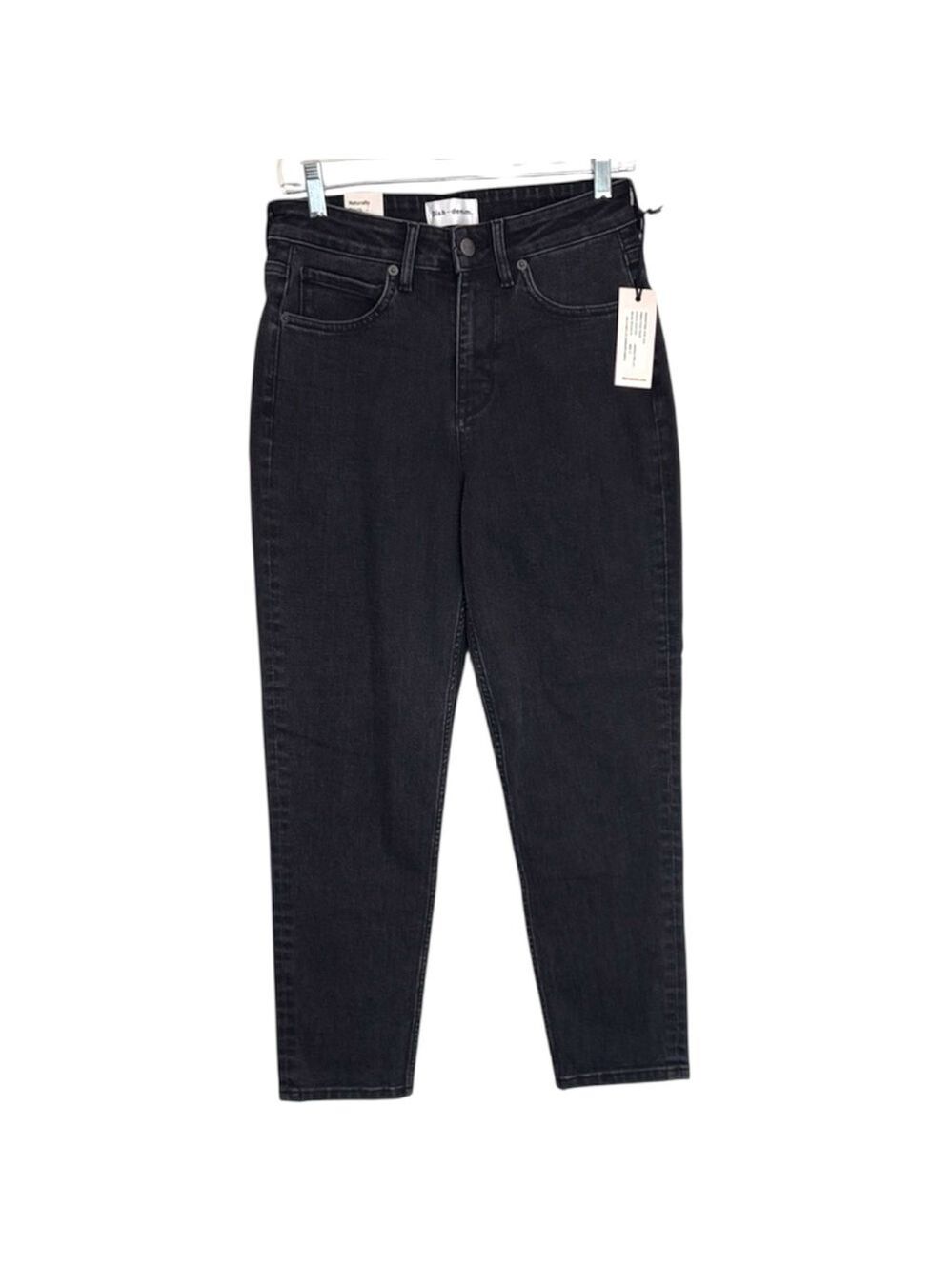 Dish-denim Black Mom Jeans Size 27 NWT